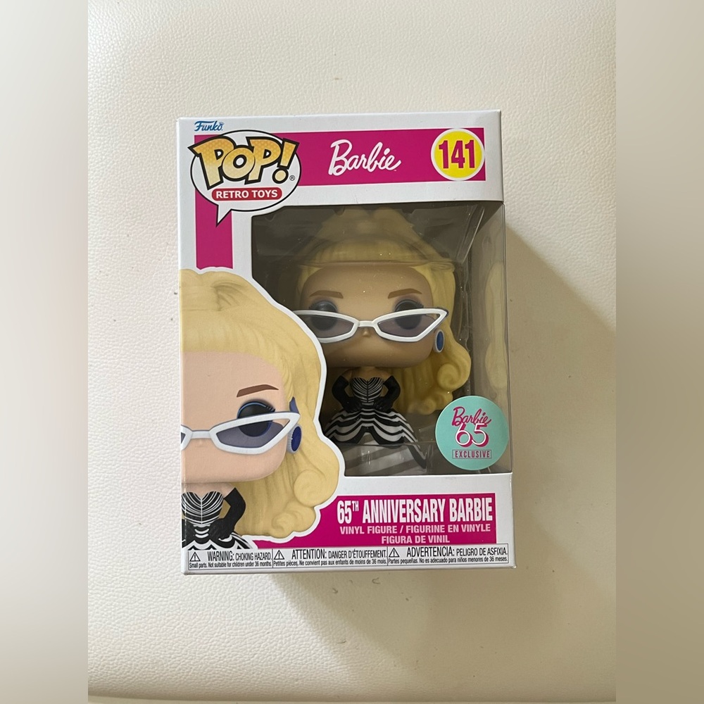 Funko Pop Barbie 65th Anniversary Figure